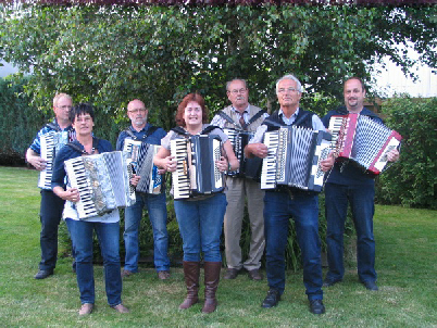 Accordeonclub van muziekschool Hidding.